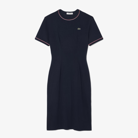 Robe t-shirt jersey: liserés