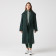 Trench oversize femme Lacoste en piqué double-face