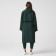 Trench oversize femme Lacoste en piqué double-face