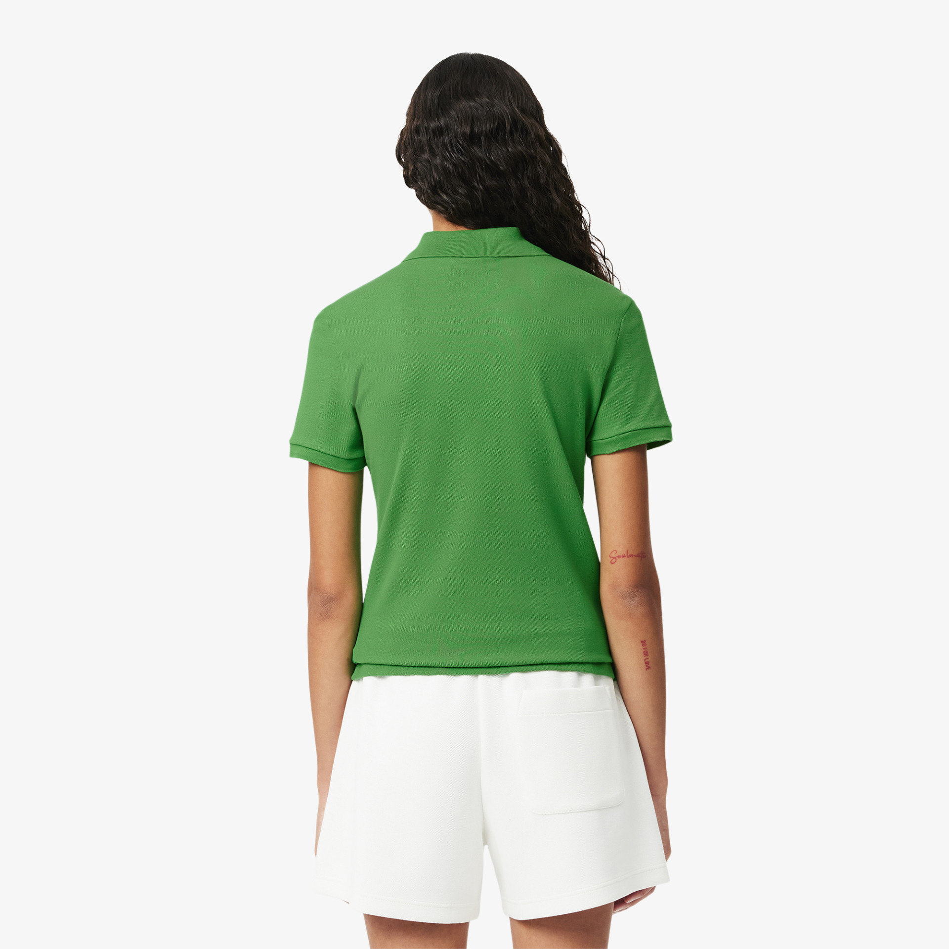 Polo L.12.D slim fit en mini Piqué stretch