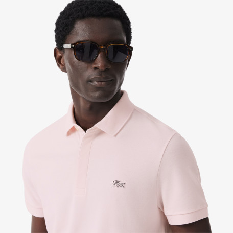 Polo Paris regular fit en Piqué stretch