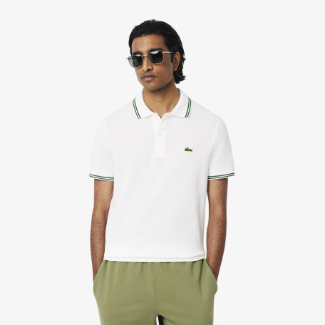 Polo L.12.12 regular fit liserés