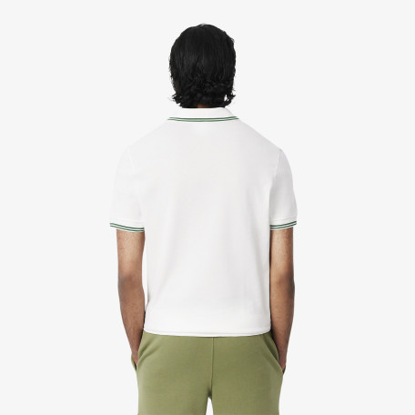 Polo L.12.12 regular fit liserés