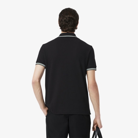 Polo L.12.12 regular fit liserés