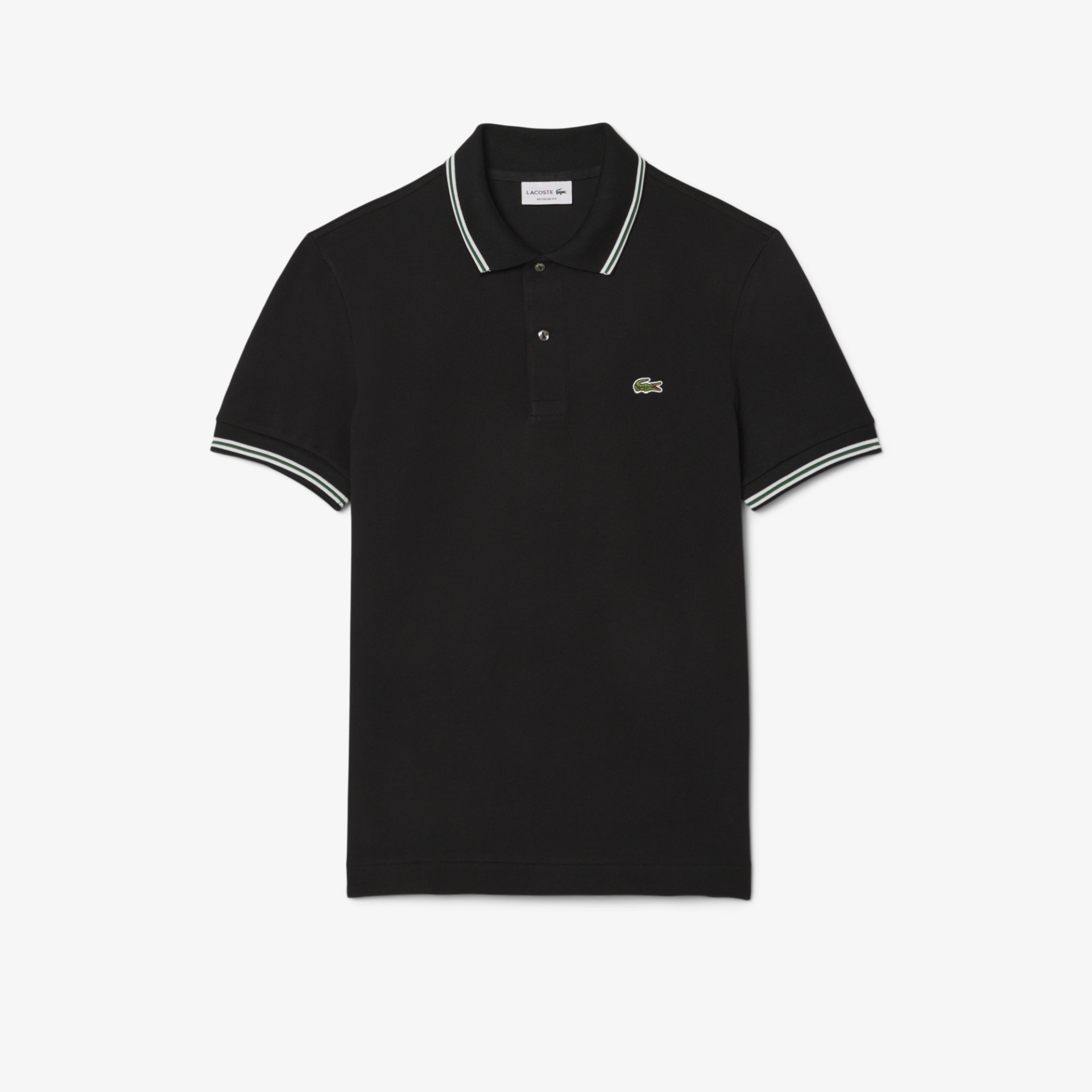 Polo L.12.12 regular fit liserés