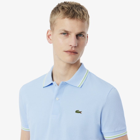 Polo L.12.12 regular fit liserés