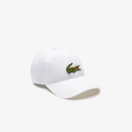 Casquette twill de coton badge Crocodile