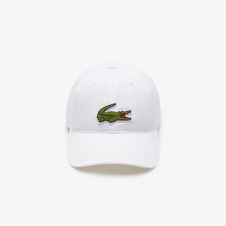 Casquette twill de coton badge Crocodile