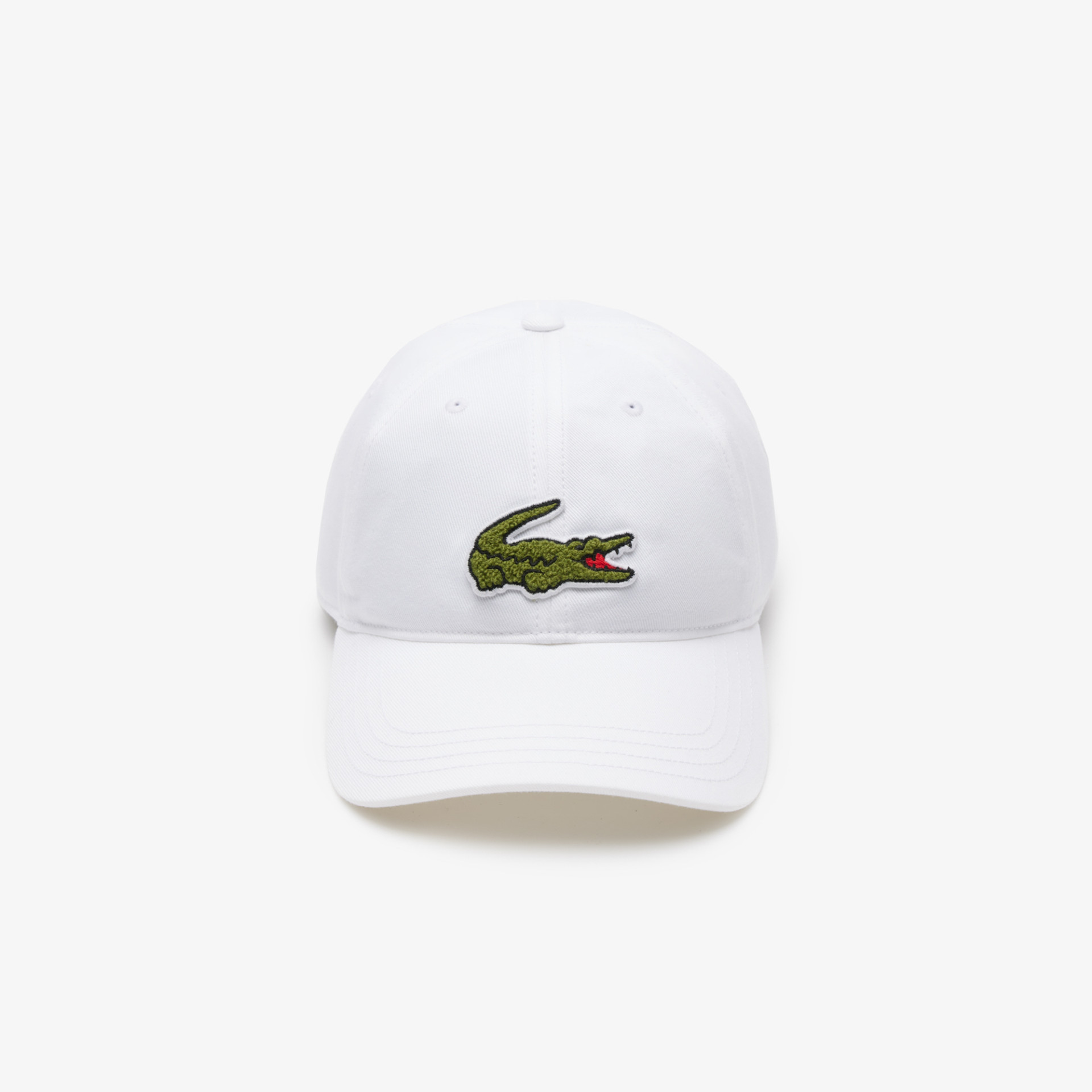 Casquette twill de coton badge Crocodile