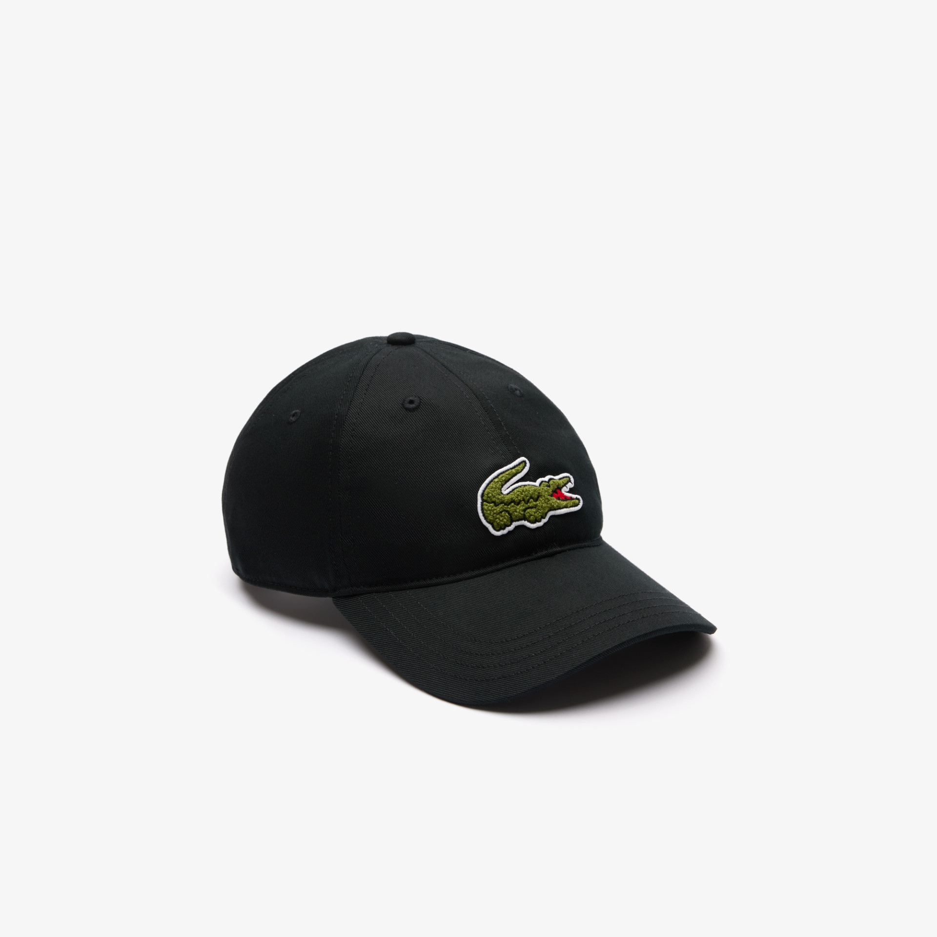 Casquette twill de coton badge Crocodile