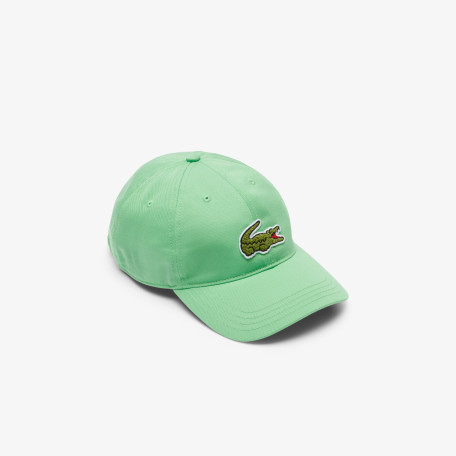 Casquette twill de coton badge Crocodile