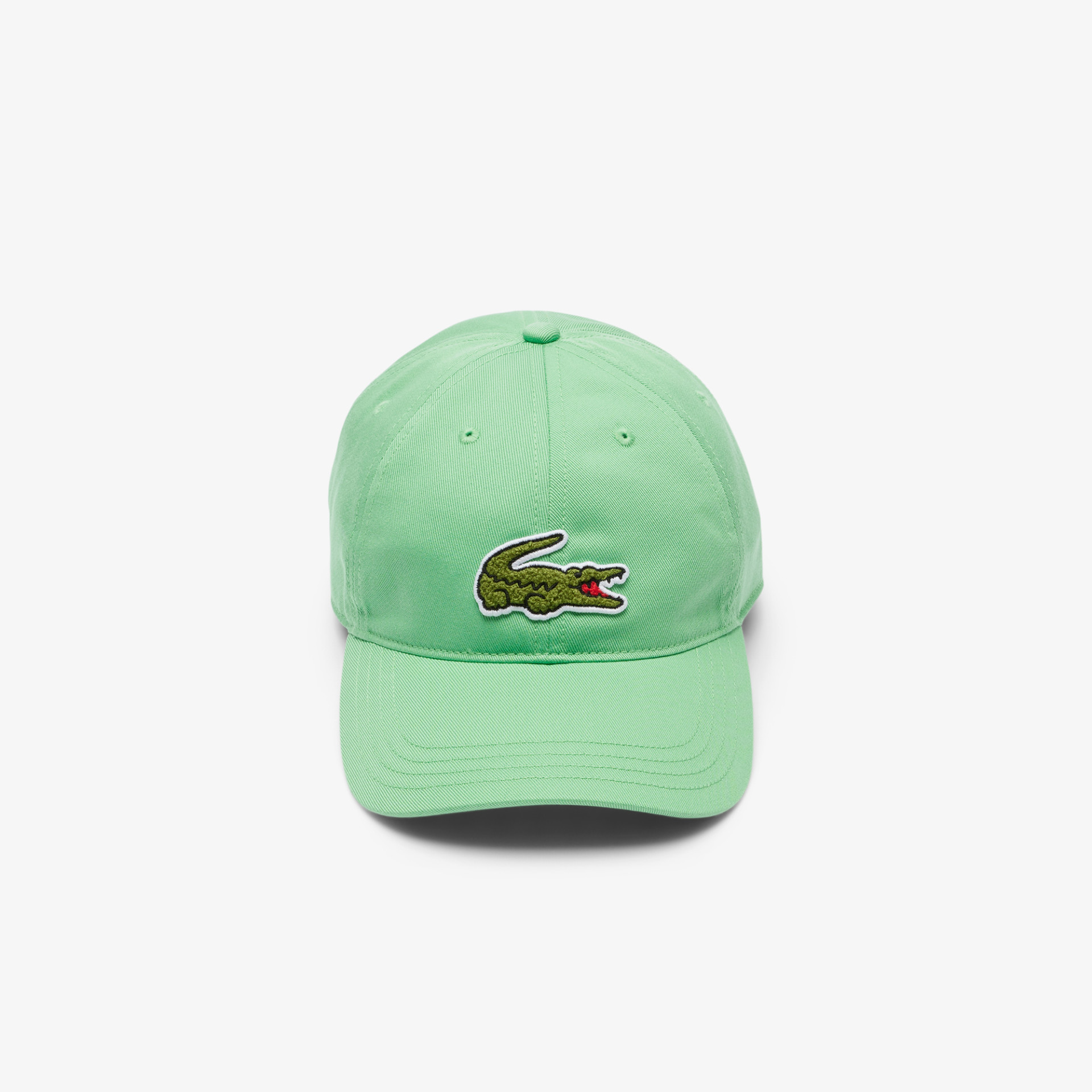 Casquette twill de coton badge Crocodile