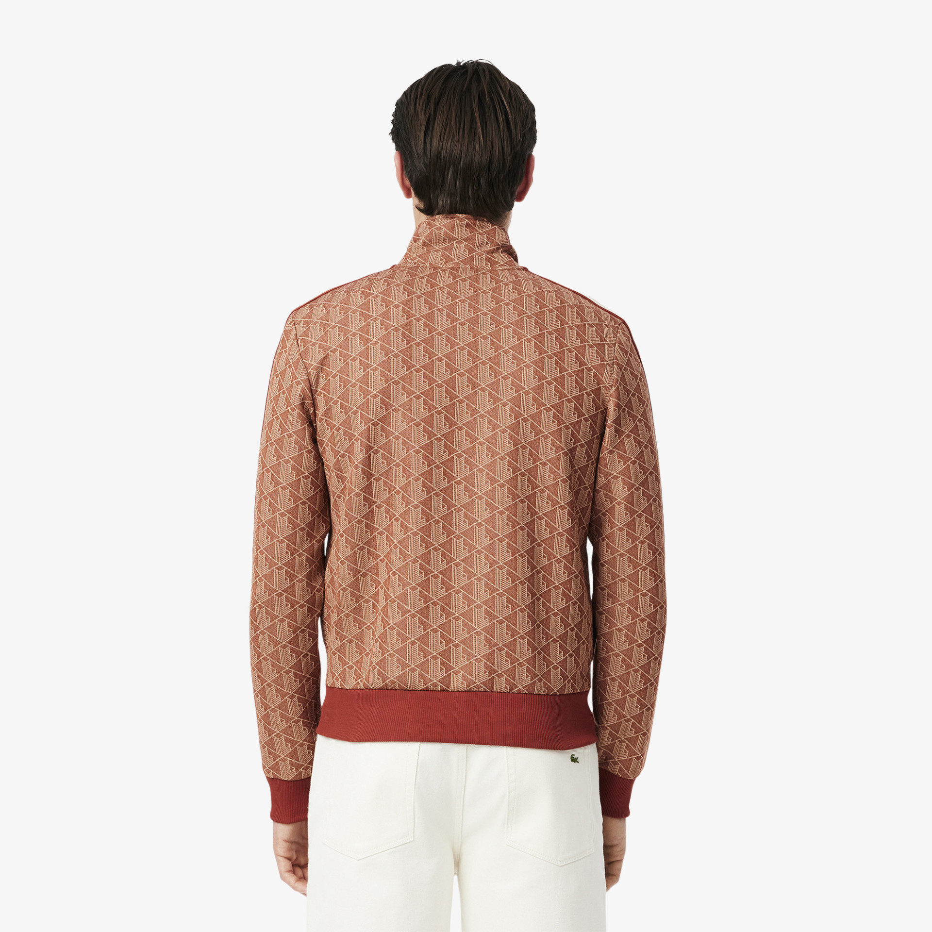 Veste de survêtement zippée Paris jacquard