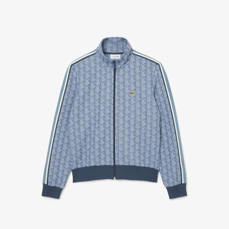 Veste de survêtement zippée Paris jacquard