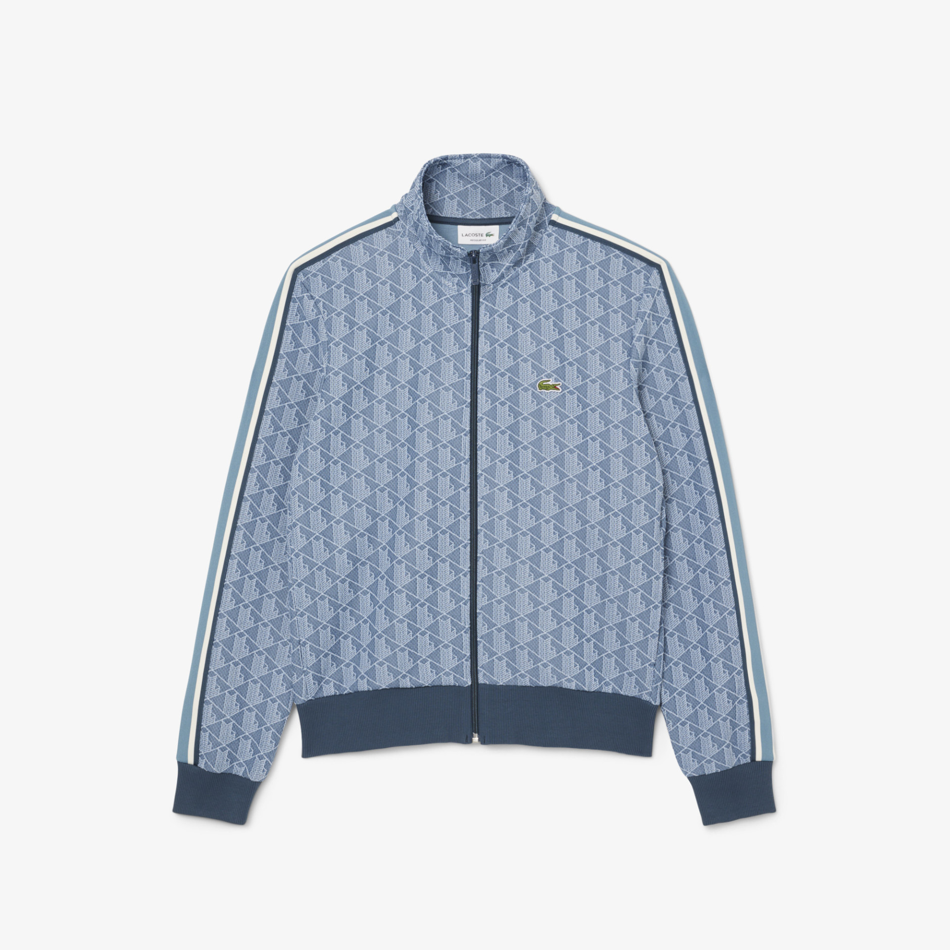 Veste de survêtement zippée Paris jacquard