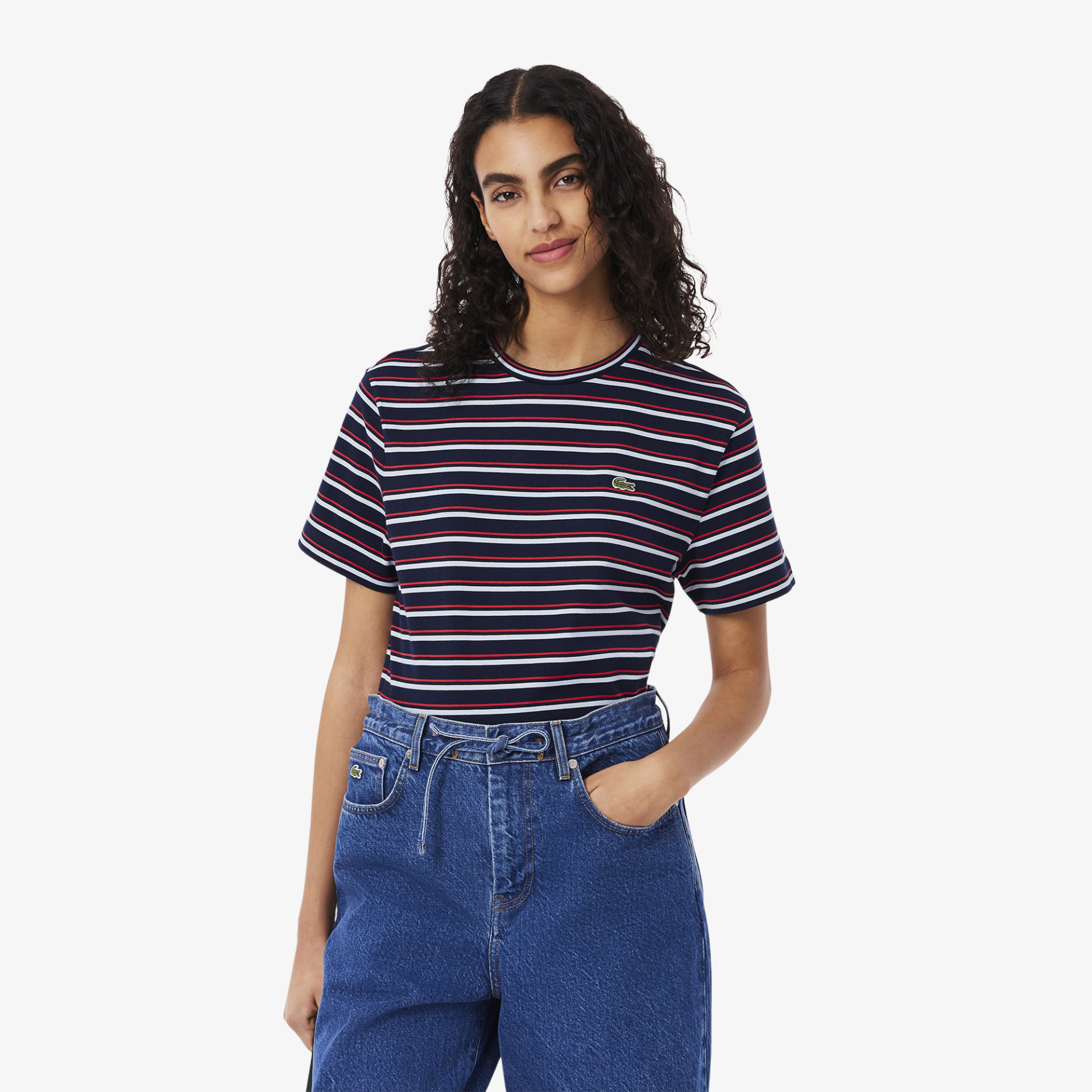 T-shirt coton rayé