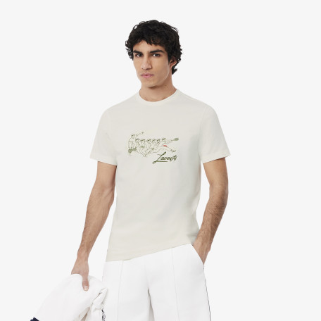 T-shirt Tennis Héritage imprimé René Lacoste