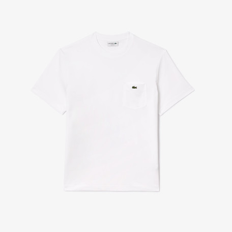 T-shirt coton avec poche poitrine