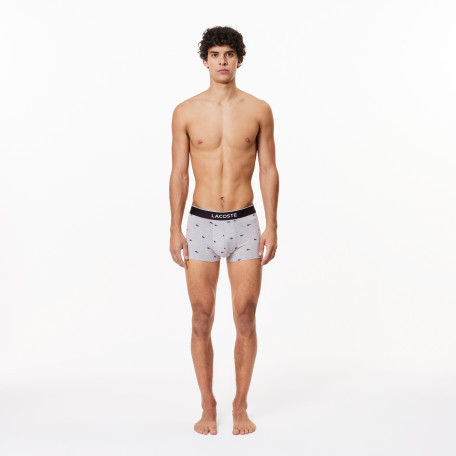 Lot de 3 boxers courts stretch imprimé