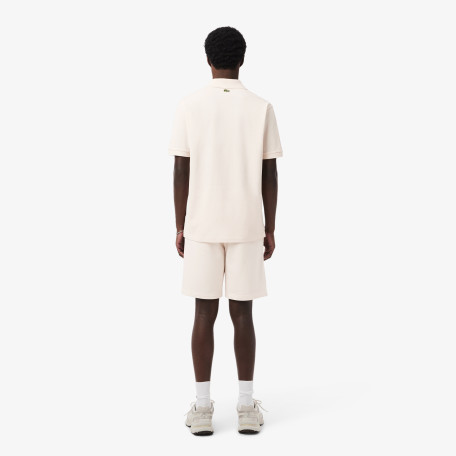 Short molleton de coton graphique