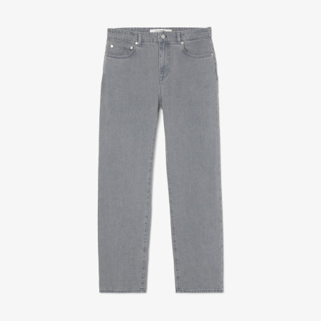 Jean en denim teint effet délavé