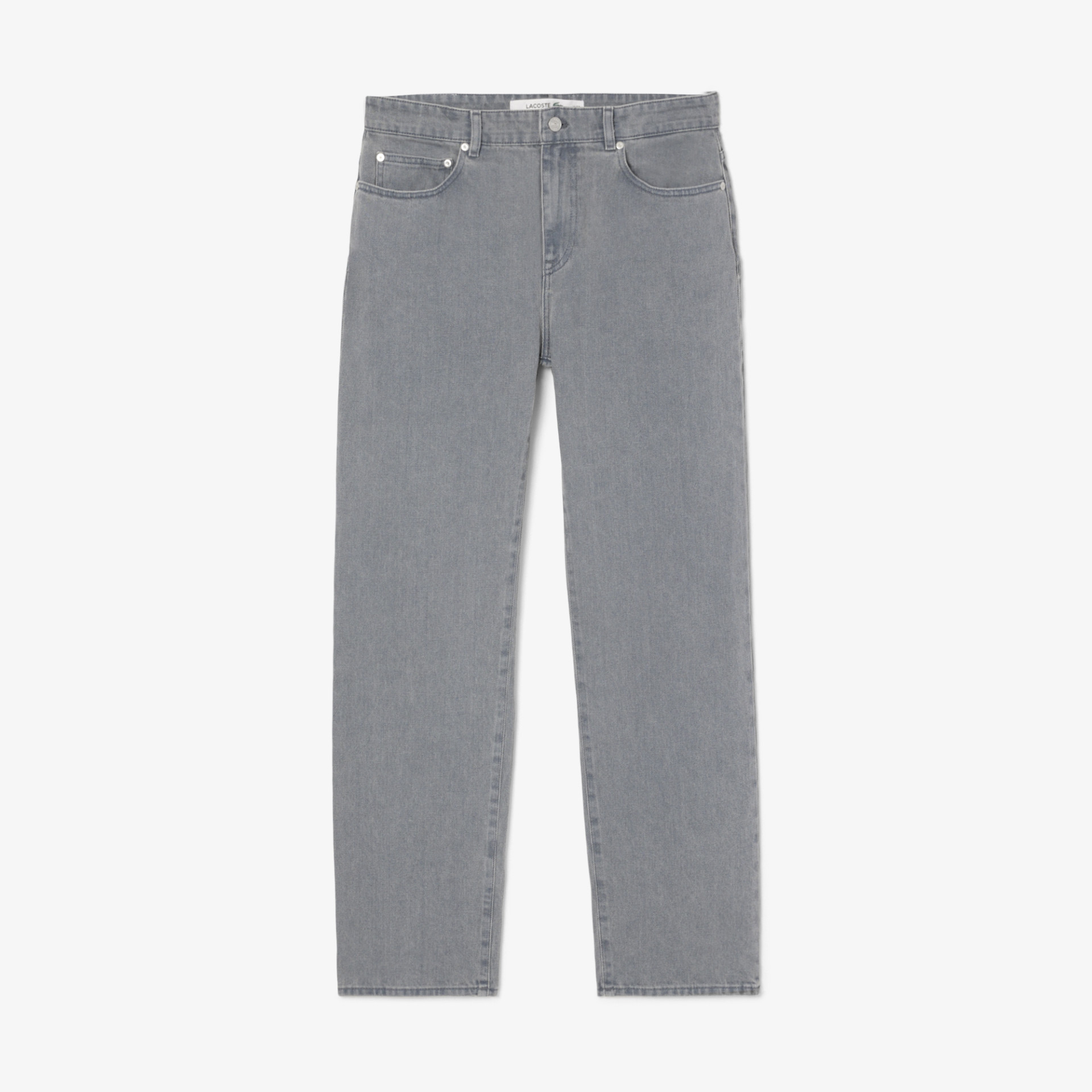 Jean en denim teint effet délavé