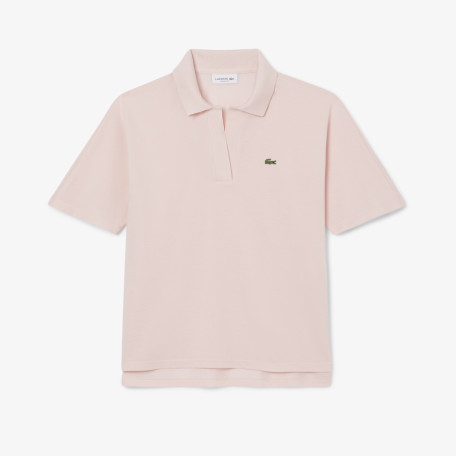 Polo relaxed fit Piqué fluide