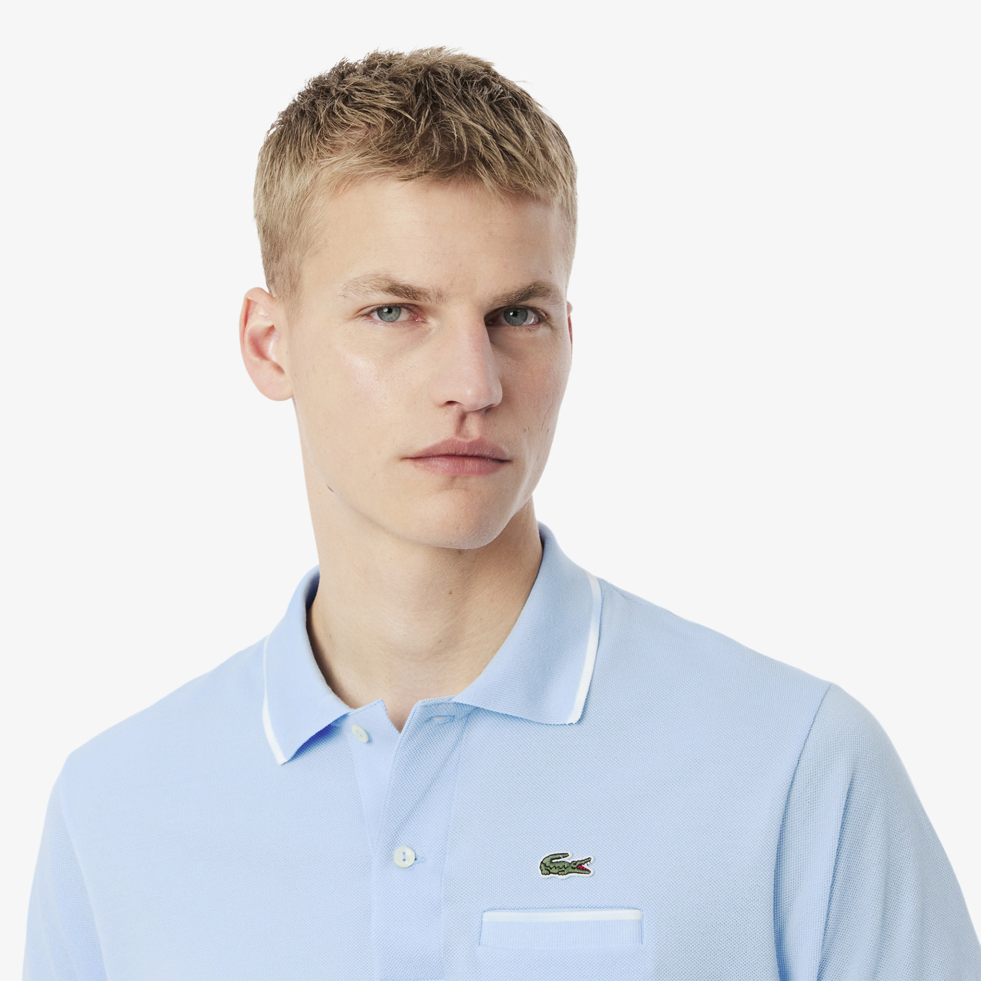 Polo L.12.12 classic fit poche poitrine
