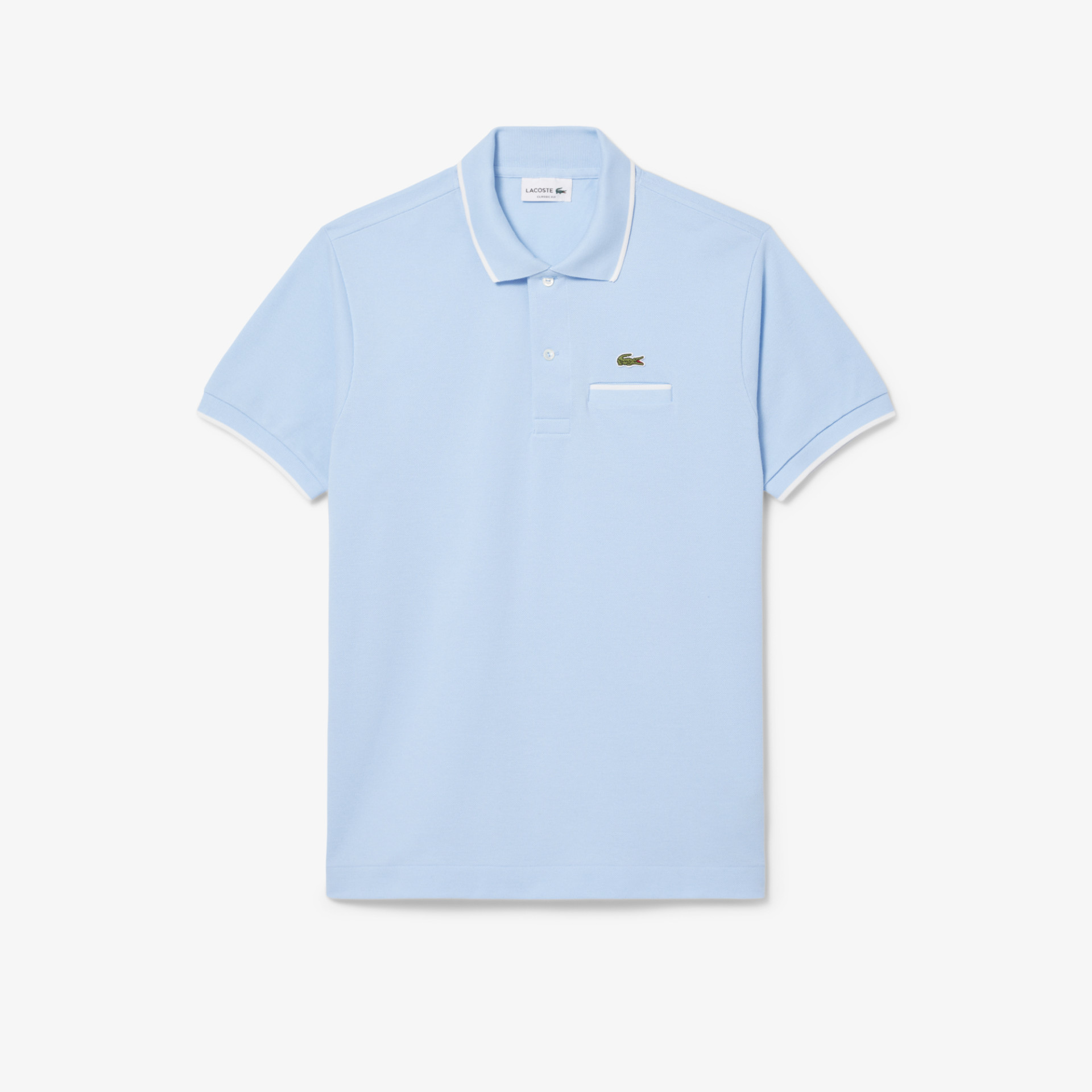 Polo L.12.12 classic fit poche poitrine