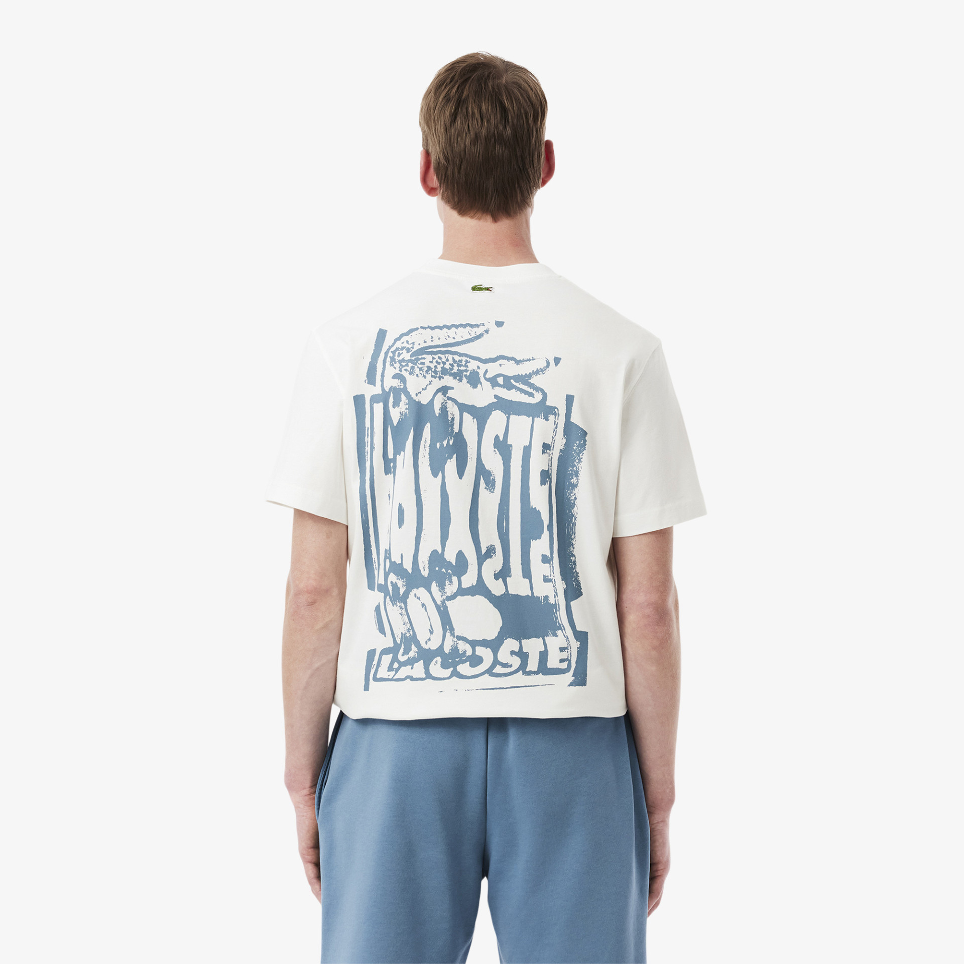 T-shirt jersey de coton graphique
