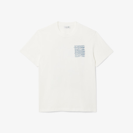 T-shirt jersey de coton graphique