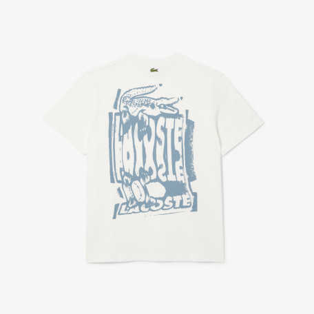 T-shirt jersey de coton graphique