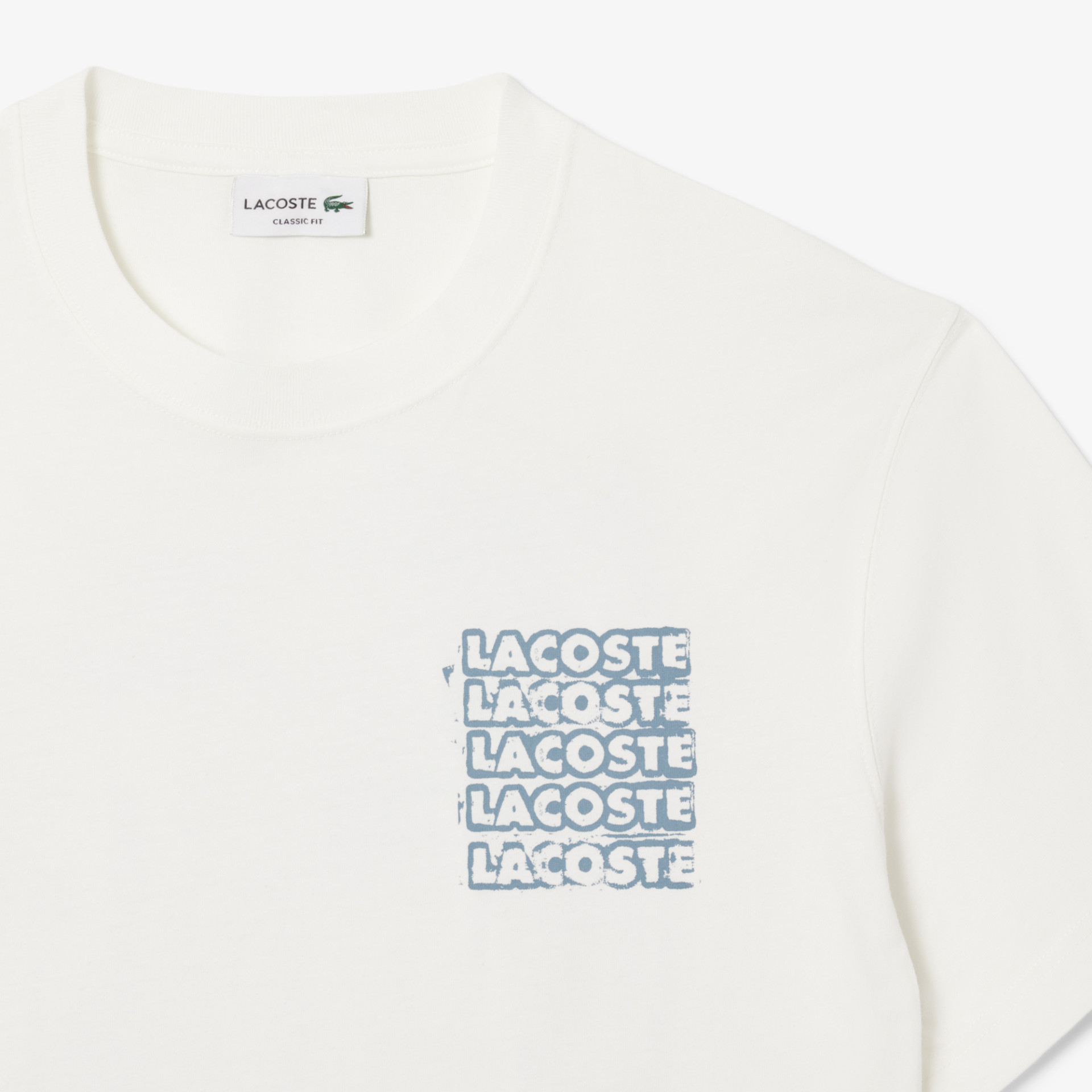 T-shirt jersey de coton graphique