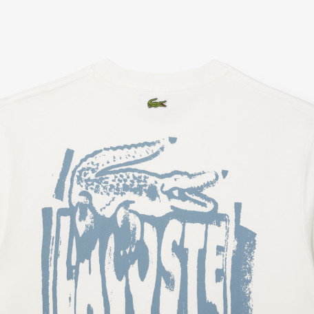 T-shirt jersey de coton graphique