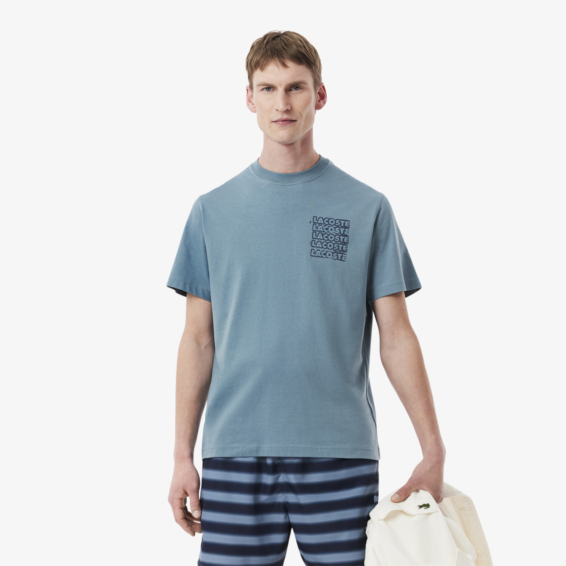 T-shirt jersey de coton graphique