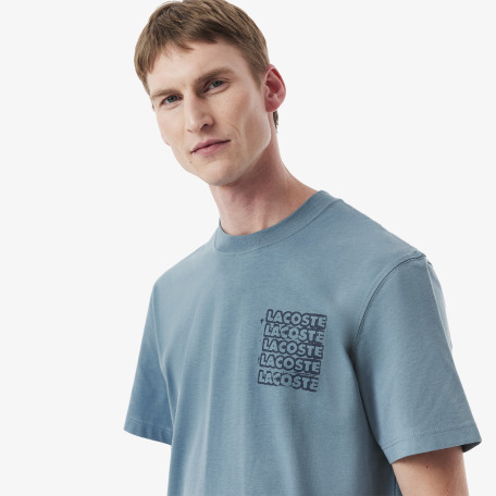 T-shirt jersey de coton graphique