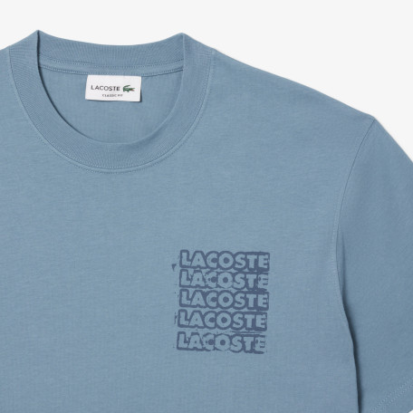 T-shirt jersey de coton graphique