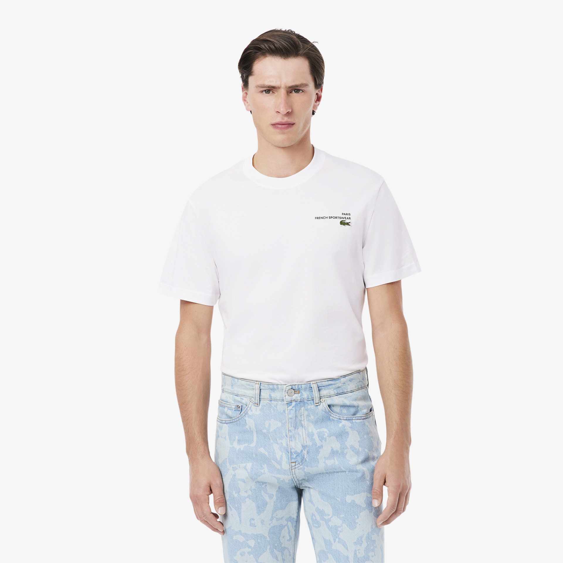 T-shirt jersey motif imprimé