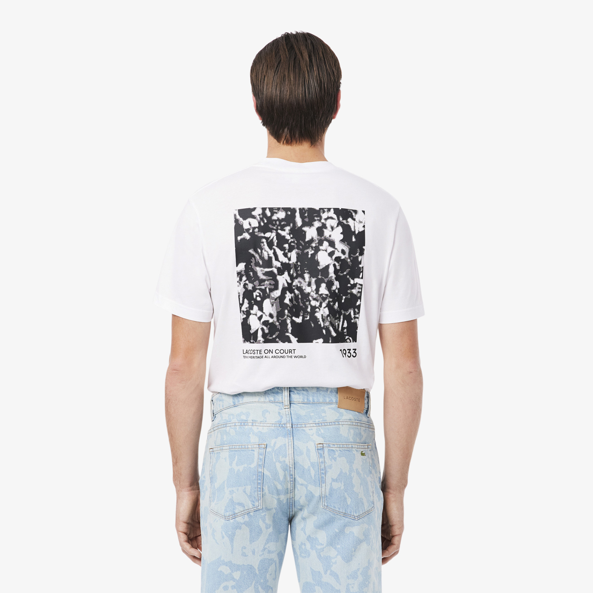 T-shirt jersey motif imprimé
