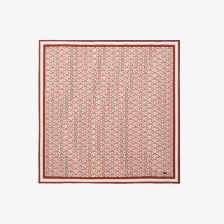 Foulard imprimé monogramme