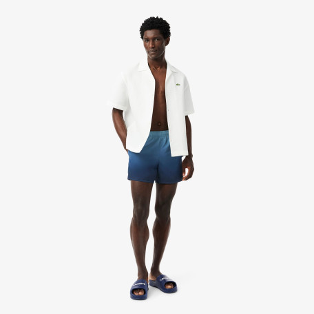 Short de bain court imprimé dégradé