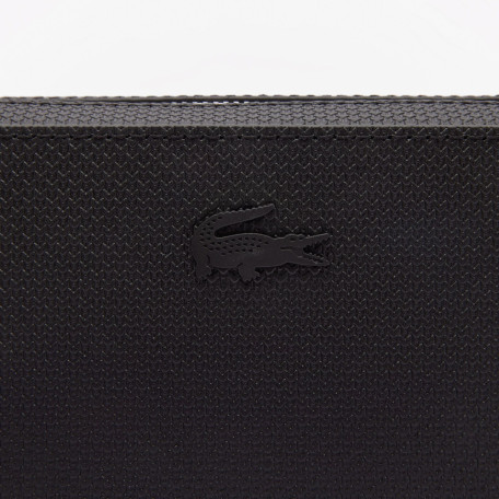 Trousse zippée Chantaco en cuir piqué
