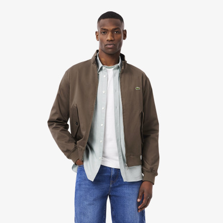 Blouson Harrington twill déperlant