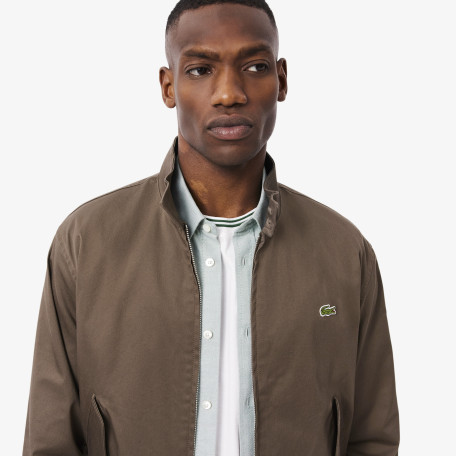 Blouson Harrington twill déperlant
