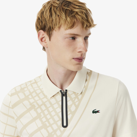 Polo Tennis slim fit Ultra Dry imprimé