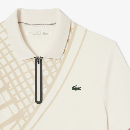 Polo Tennis slim fit Ultra Dry imprimé