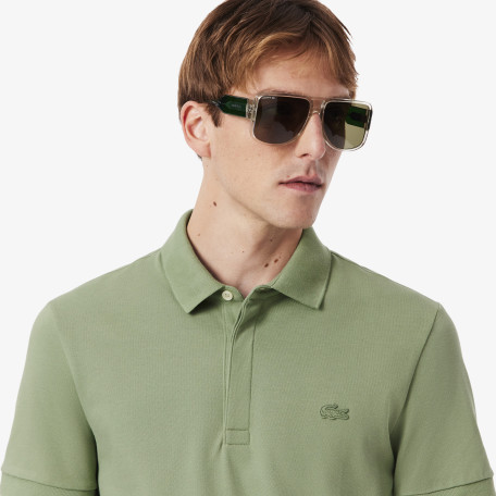 Polo Paris regular fit en Piqué stretch