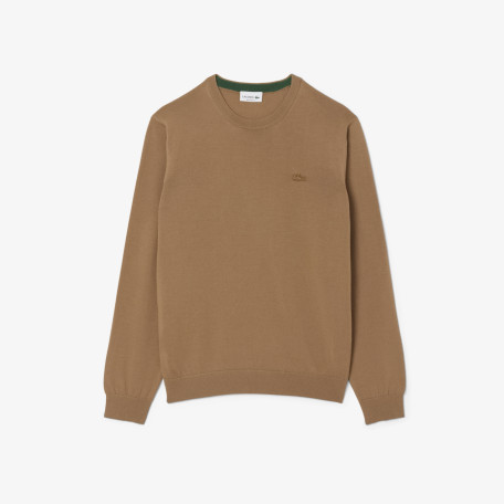 Pull en laine mérinos col rond