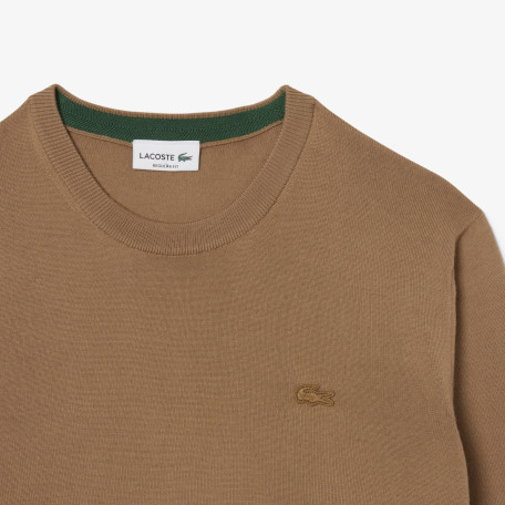 Pull en laine mérinos col rond