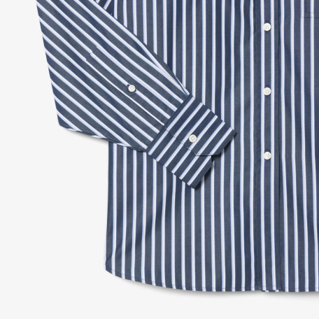 Chemise oversize en popeline de coton